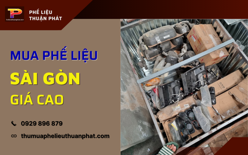 Thu Mua Phế Liệu Thuận Phát chuyên thu mua phế liệu giá cao, tận nơi, nhanh chóng cho khách hàng