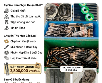 Thu Mua Hợp Kim Phế Liệu Giá Cao - Thu Mua Tận nơi 24/7