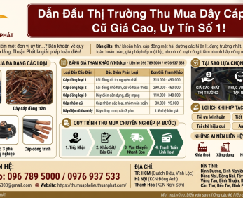 Mua Đồng Phế Liệu Giá Cao Toà Quốc - Thu Mua Tận Nơi 24/7