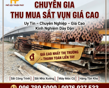 Thu Mua Sắt Vụn Giá Cao - Thu Mua Tận Nơi 24/7