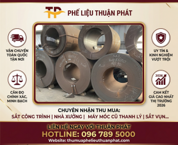 Thu Mua Phế Liệu Sắt Giá Cao - Thu Mua Tận Nơi, Uy Tín