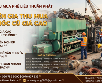 Thu Mua Máy Móc Cũ Giá Cao Tận Nơi - Thanh Toán Nhanh 24/7