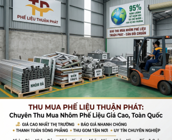 Thu Mua Phế Liệu Nhôm Giá Cao - Thu Mua Tận Nơi, Uy Tín
