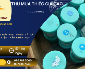 Thu Mua Phế Liệu Thiếc Giá Cao Toàn Quốc – Định Giá Ngay, Thanh Toán Tiền Mặt