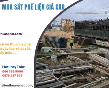 Thu Mua Sắt Phế Liệu Giá Cao Tại Hà Nội – Thu Gom Tận Nơi, Thanh Toán Nhanh