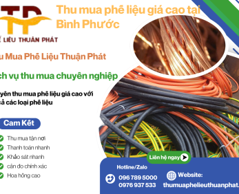 Thu Mua Phế Liệu Giá Cao Tại Bình Phước – Thu Mua Tận Nơi