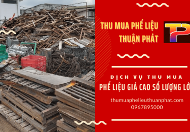 Cần dịch vụ thu mua phế liệu giá cao số lượng lớn - Gọi ngay 0967895000