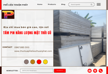 Địa chỉ mua bán tấm pin năng lượng mặt trời cũ giá cao, tận nơi