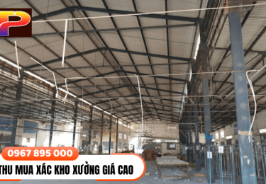 Dịch vụ thu mua xác kho xưởng số lượng lớn, giá tốt 24/7