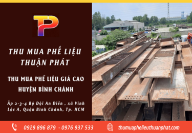 Thu mua phế liệu giá cao khối lượng lớn ở Bình Chánh TP.HCM