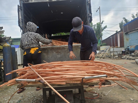 Thu Mua Đồng Cáp Phế Liệu Giá Cao Tại TP.HCM & Các Tỉnh Lân Cận