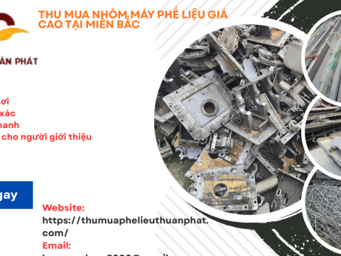 Thu Mua Nhôm máy Phế Liệu Giá Cao Tại Miền Bắc - Thu Mua Tận Nơi 24/7