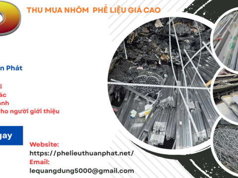 Thu Mua Nhôm Phế Liệu Giá Cao Tại TP.HCM & Các Tỉnh Lân Cận 24/7