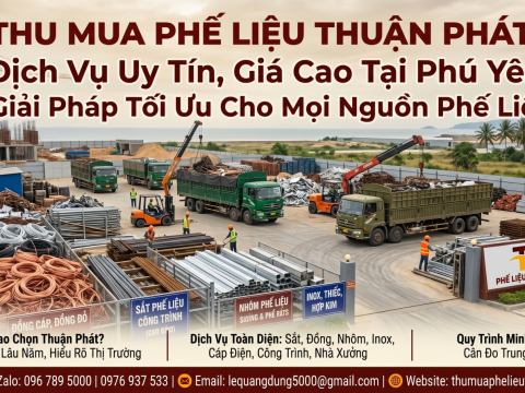 Thu Mua Phế Liệu Gần Nhất | Giá Cao, Thu Mua Tận Nơi 24/7