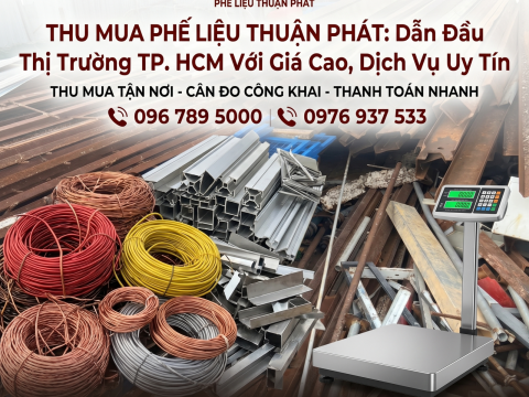 Thu Mua Phế Liệu Tại TP. HCM - Thu Mua Tận Nơi, Uy Tín