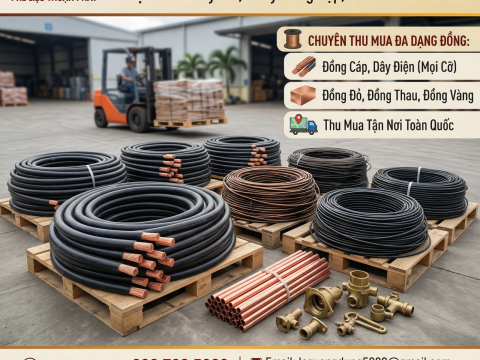 Thu Mua Phế Liệu Đồng Giá Cao - Thu Mua Tận Nơi 24/7