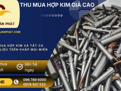 Thu Mua Mũi Khoan Hợp Kim Cũ Giá Cao Toàn Quốc - Tận Nơi 24/7