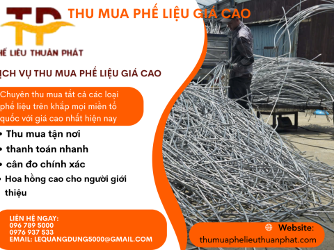 Thu Mua Dây Cáp Nhôm Phế Liệu Giá Cao Tận Nơi Miền Bắc