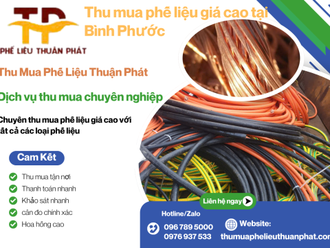 Thu Mua Phế Liệu Giá Cao Tại Bình Phước – Thu Mua Tận Nơi