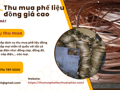  Thu Mua Đồng Thau Phế Liệu Giá Cao Tận Nơi TP.HCM – Uy Tín, Thanh Toán Ngay