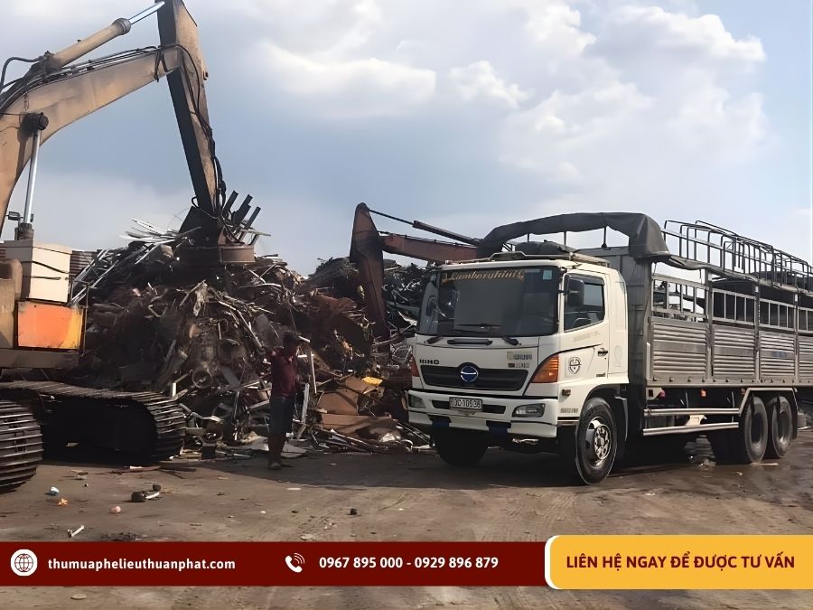 Quy trình thanh lý phế liệu công nghiệp