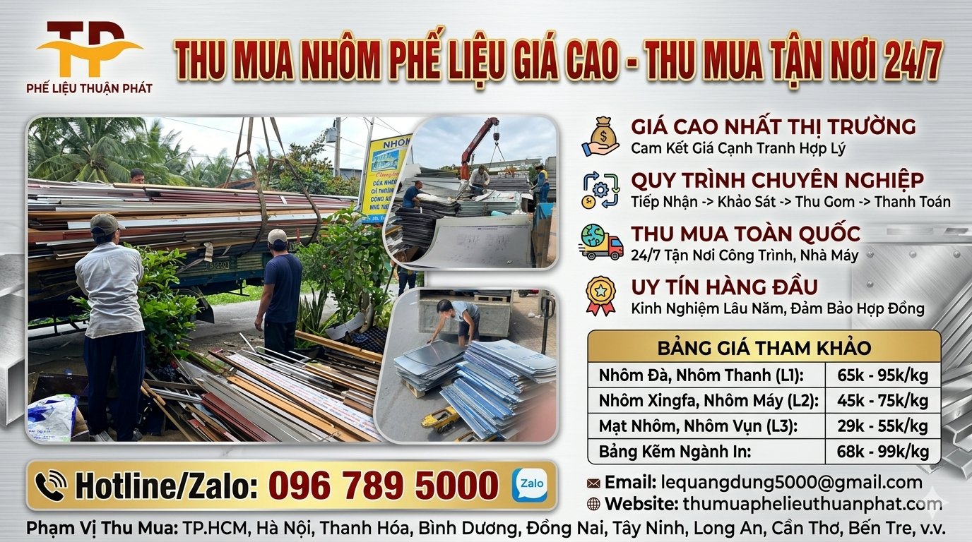 Thu mua phế liệu giá cao