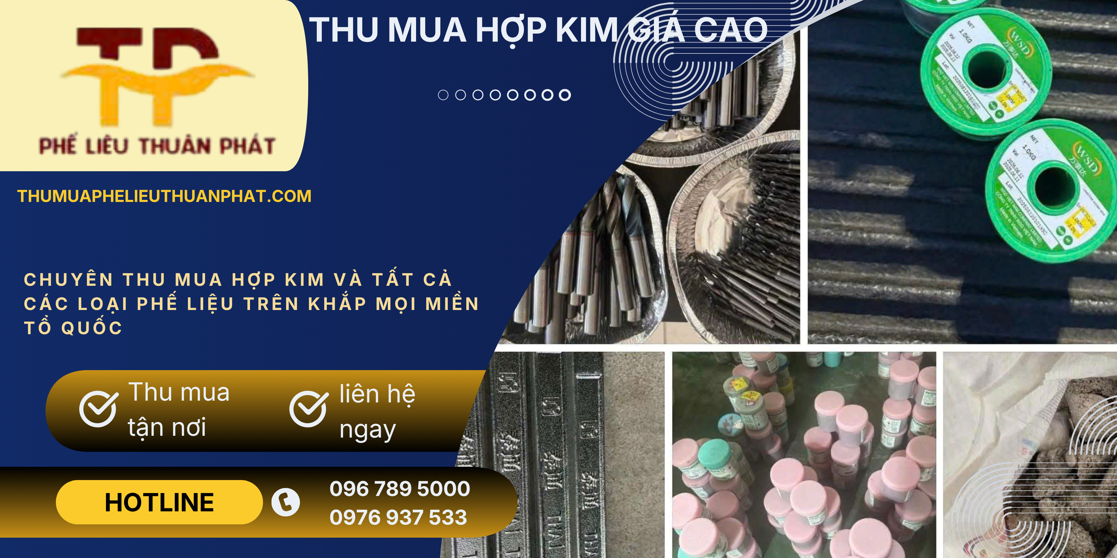Thu mua hợp kim phế liệu gi&aacute; cao