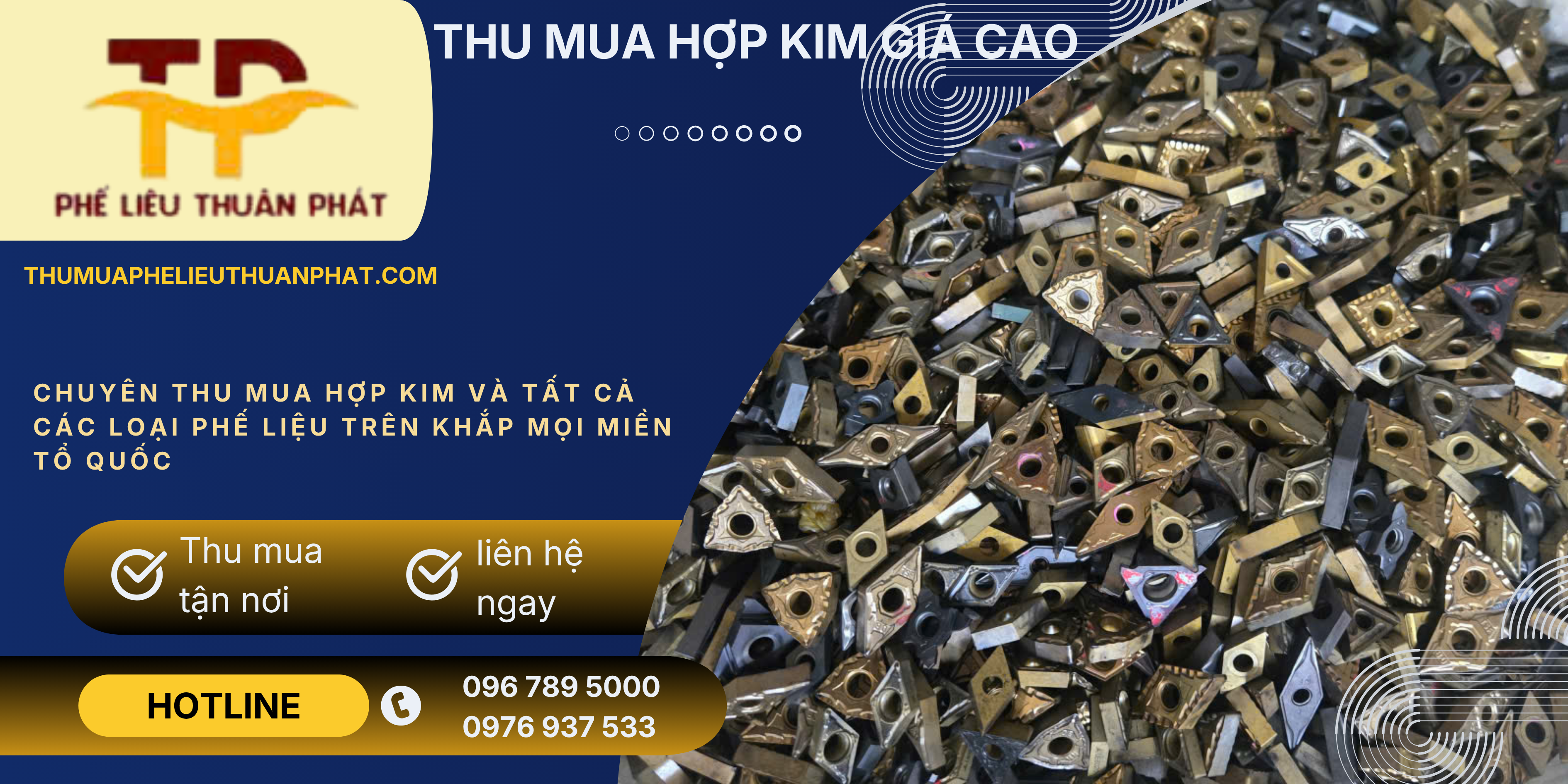 Đại Lý Thu Mua Lưỡi Dao Hợp Kim Cũ, Mảnh Dao Tiện CNC Giá Cao