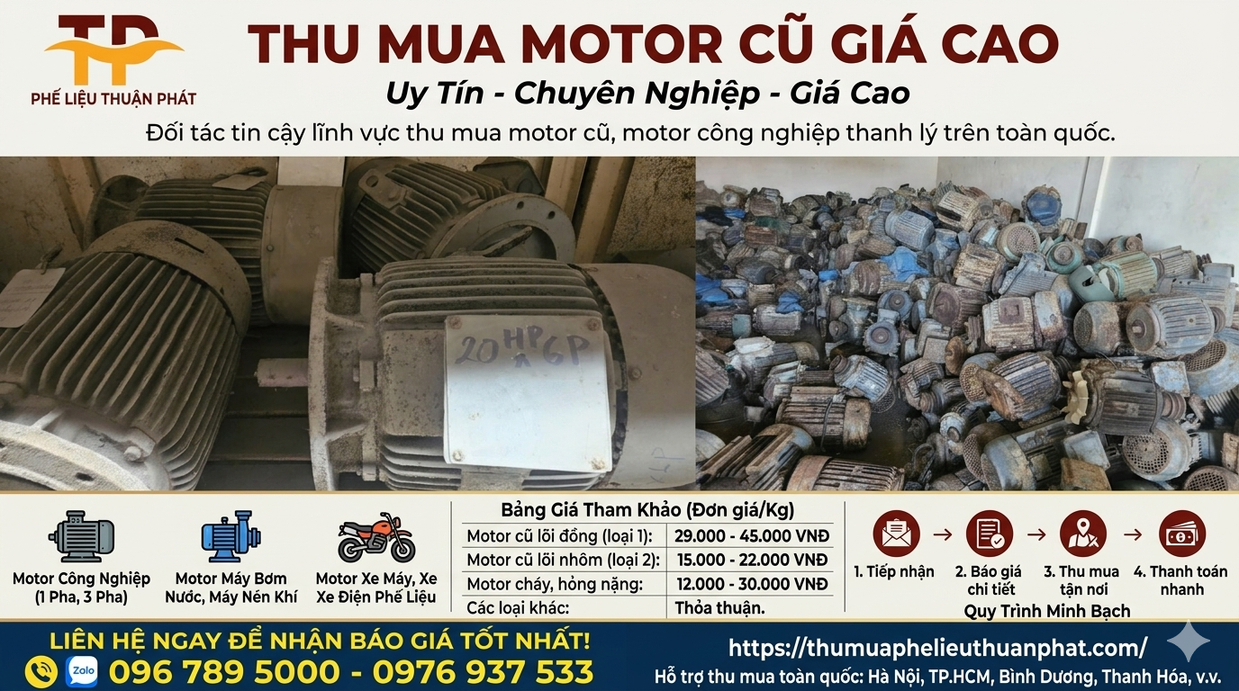 Thu Mua Motor Cũ Gi&aacute; Cao - Thu Mua Tận Nơi, Uy T&iacute;n, Chuy&ecirc;n Nghiệp