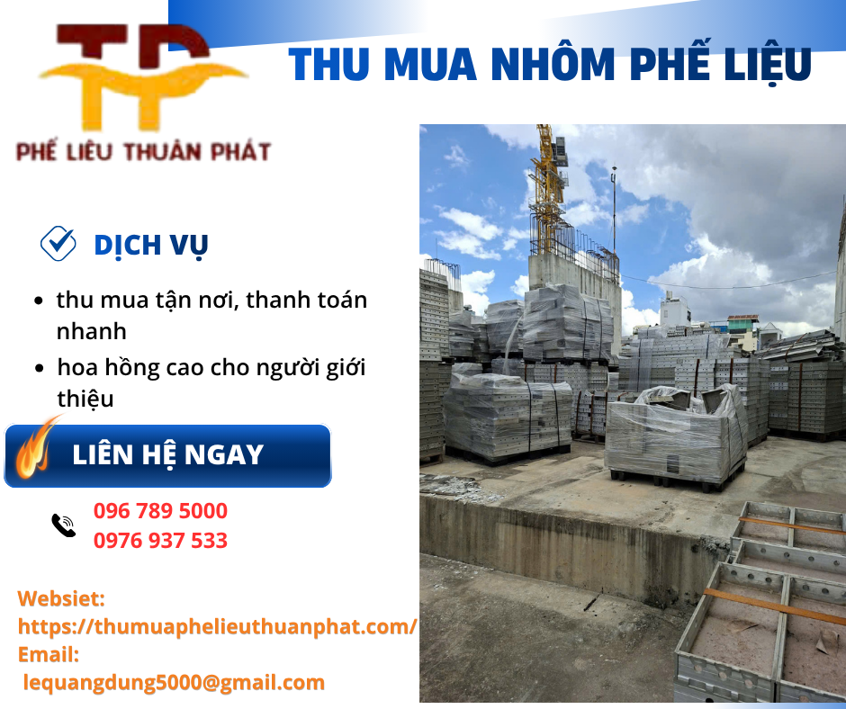 Thu Mua Nh&ocirc;m Đ&agrave; Phế Liệu Gi&aacute; Cao Tại TP.HCM - Uy T&iacute;n, Tận Nơi 24/7