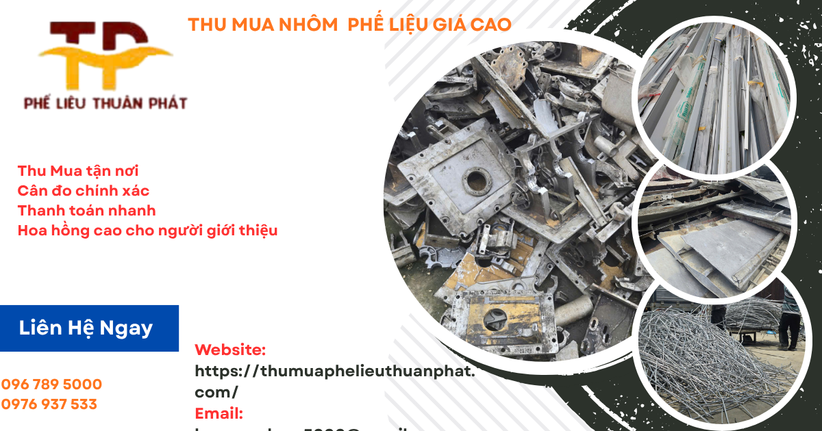 Thu Mua Nhôm máy Phế Liệu Giá Cao Tại Miền Bắc - Thu Mua Tận Nơi 24/7