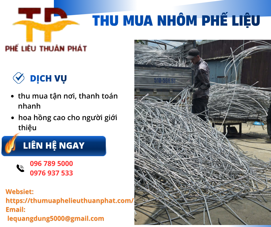 Thu mua nhôm phế liệu tận nơi