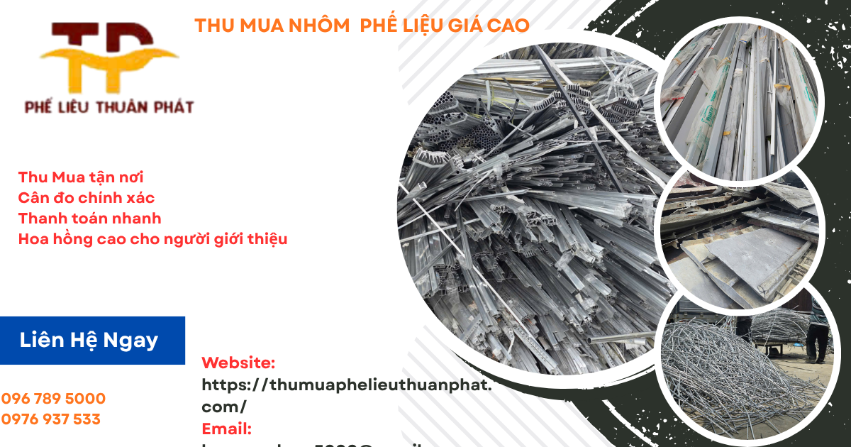 Thu mua nhôm phế liệu giá cao