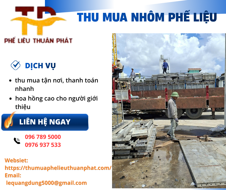 Thu mua nhôm phế liệu giá cao