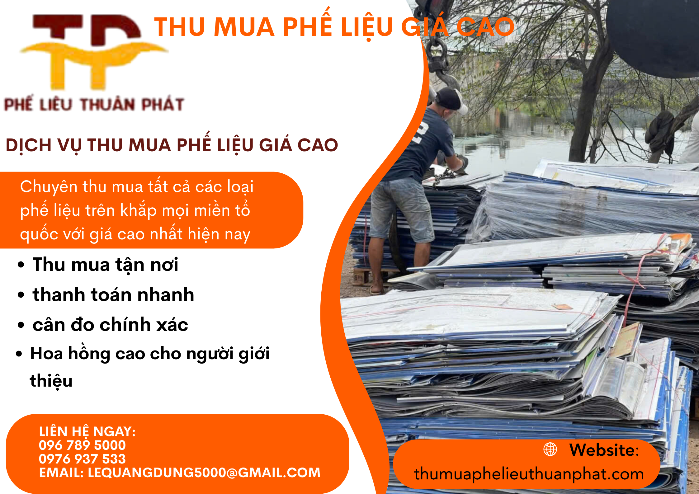 Mua nhôm phế liệu giá cao