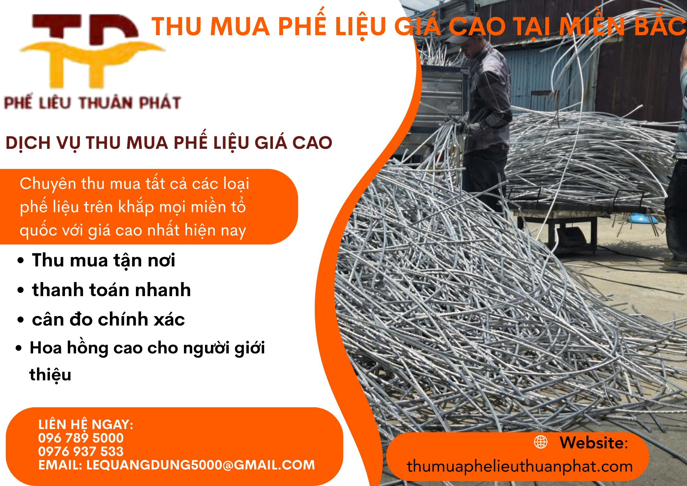 Thu Mua Phế Liệu Giá Cao Tại Miền Bắc | Thu Mua Tận Nơi, Hoa Hồng Cao