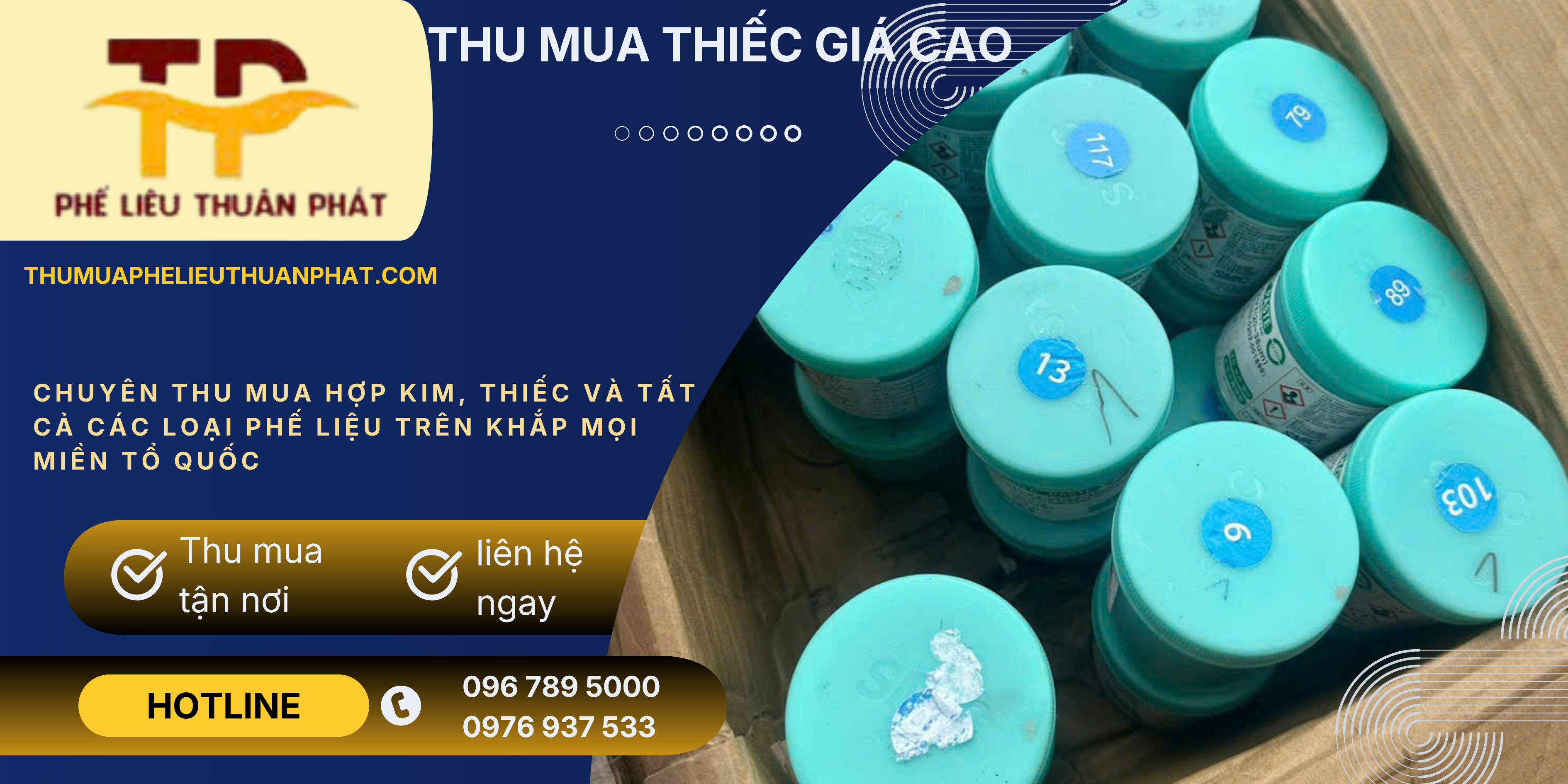 Thu mua thiếc cuộn cũ giá cao