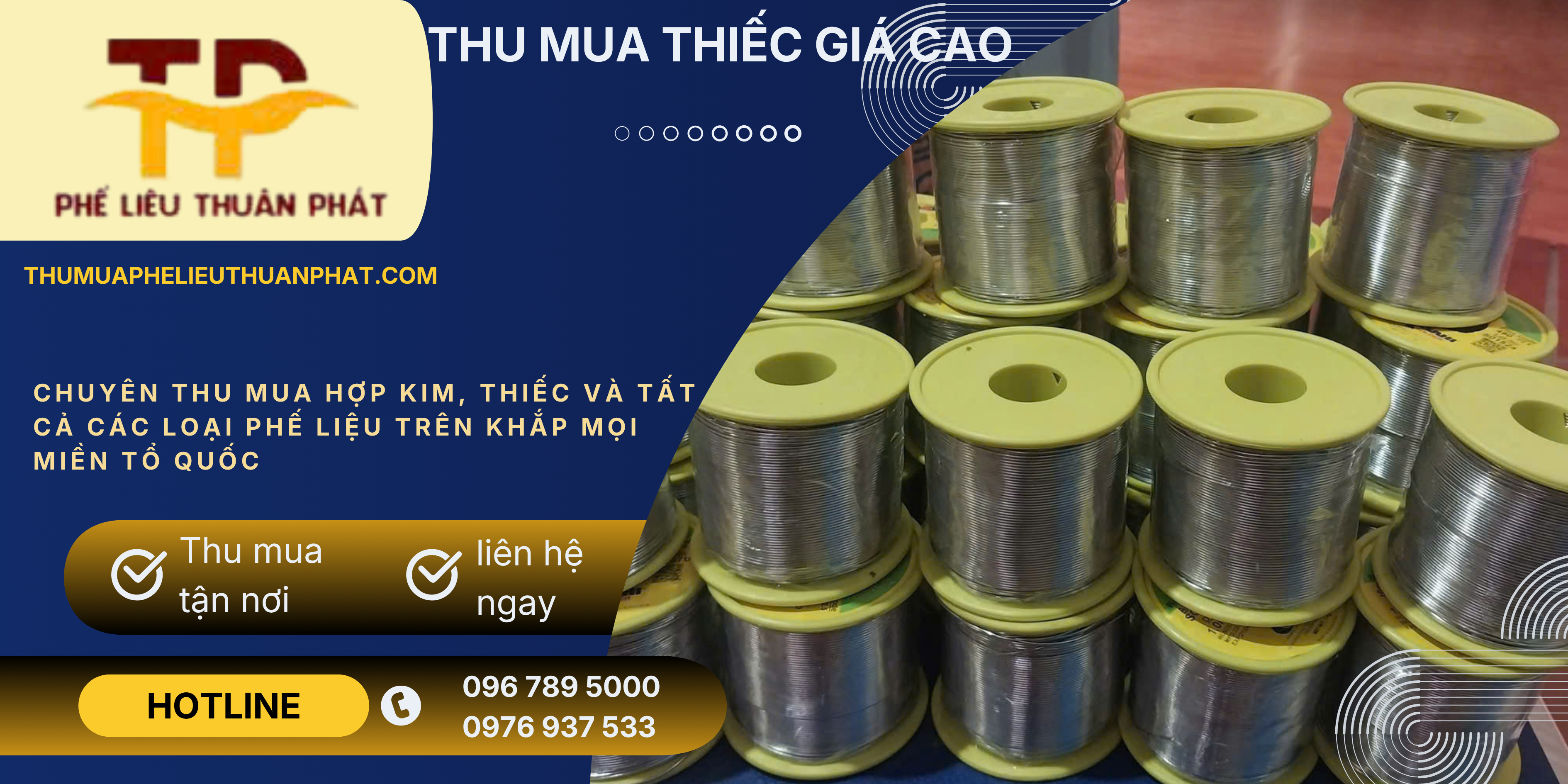Thu Mua Thiếc Cuộn Phế Liệu Gi&aacute; Cao To&agrave;n Quốc - Thu Gom Tận Nơi 24/7
