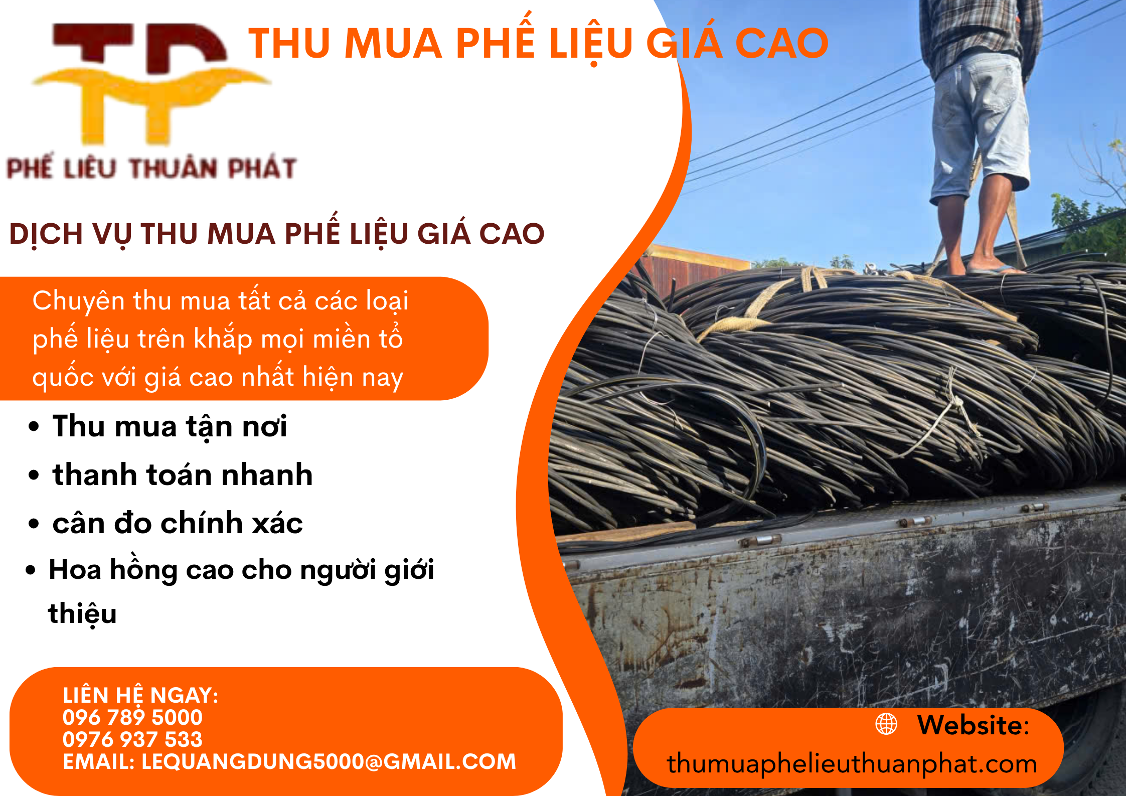 Thu Mua D&acirc;y C&aacute;p Nh&ocirc;m Phế Liệu Gi&aacute; Cao Tận Nơi Miền Bắc