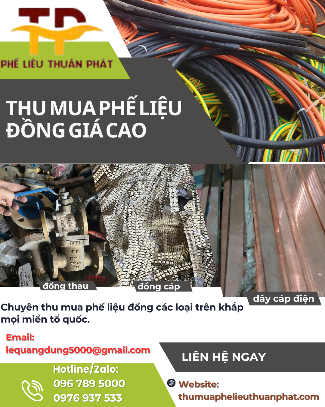 Thu mua d&acirc;y c&aacute;p điện cũ gi&aacute; cao