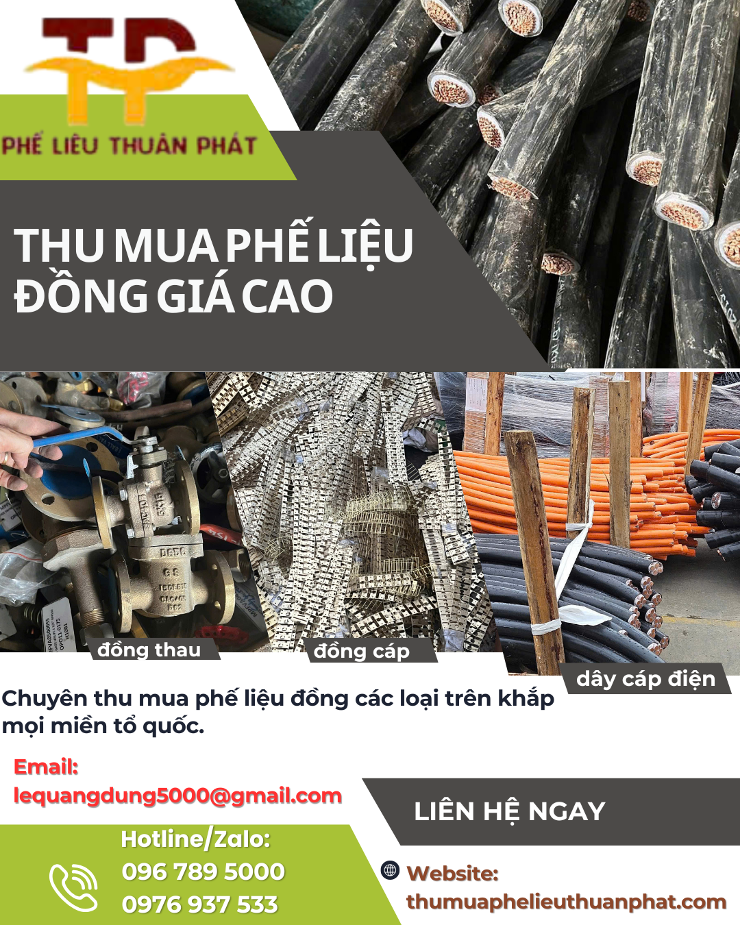 Thu mua phế liệu giá cao