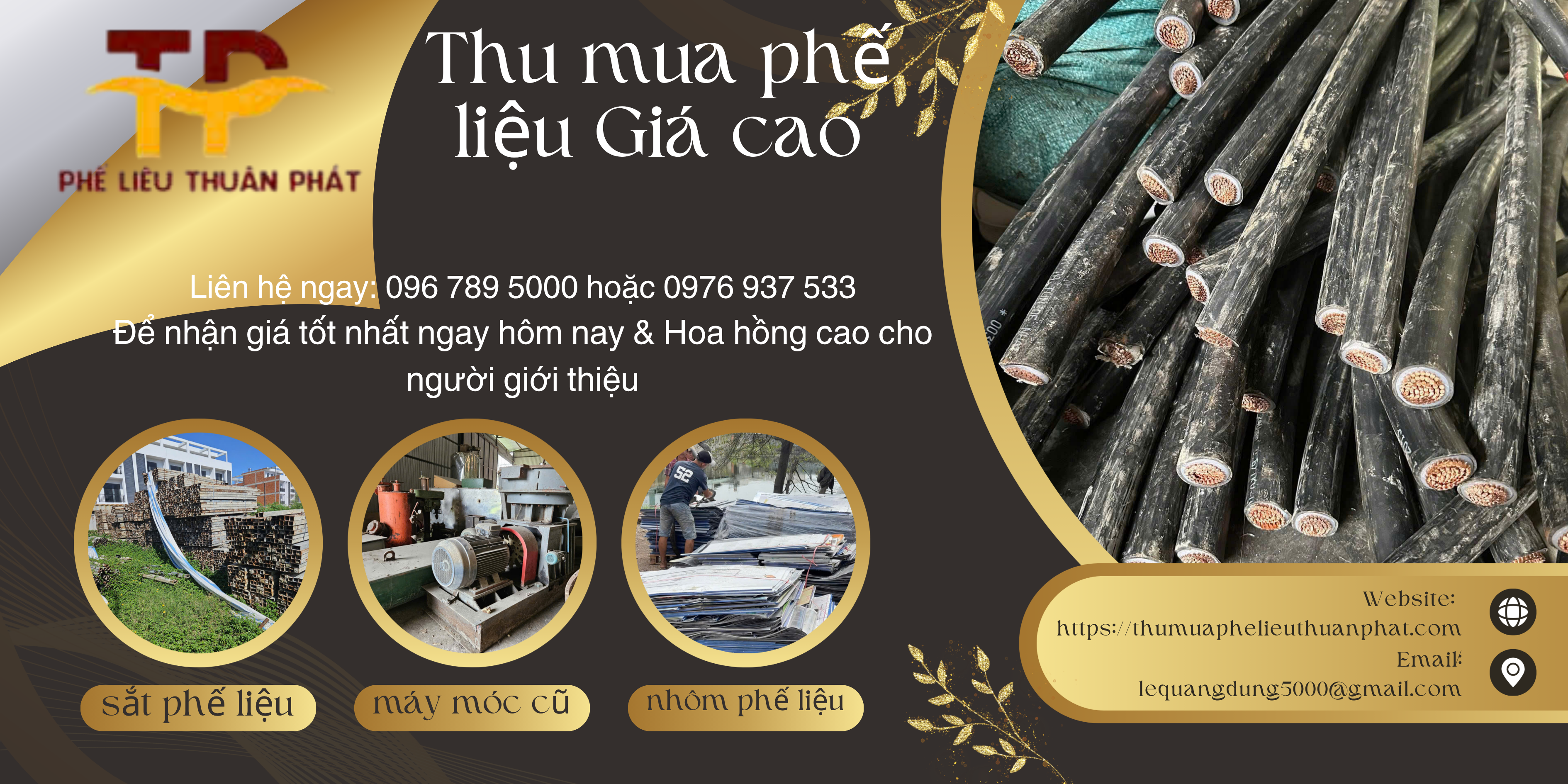 Thu mua d&acirc;y c&aacute;p điện cũ gi&aacute; cao