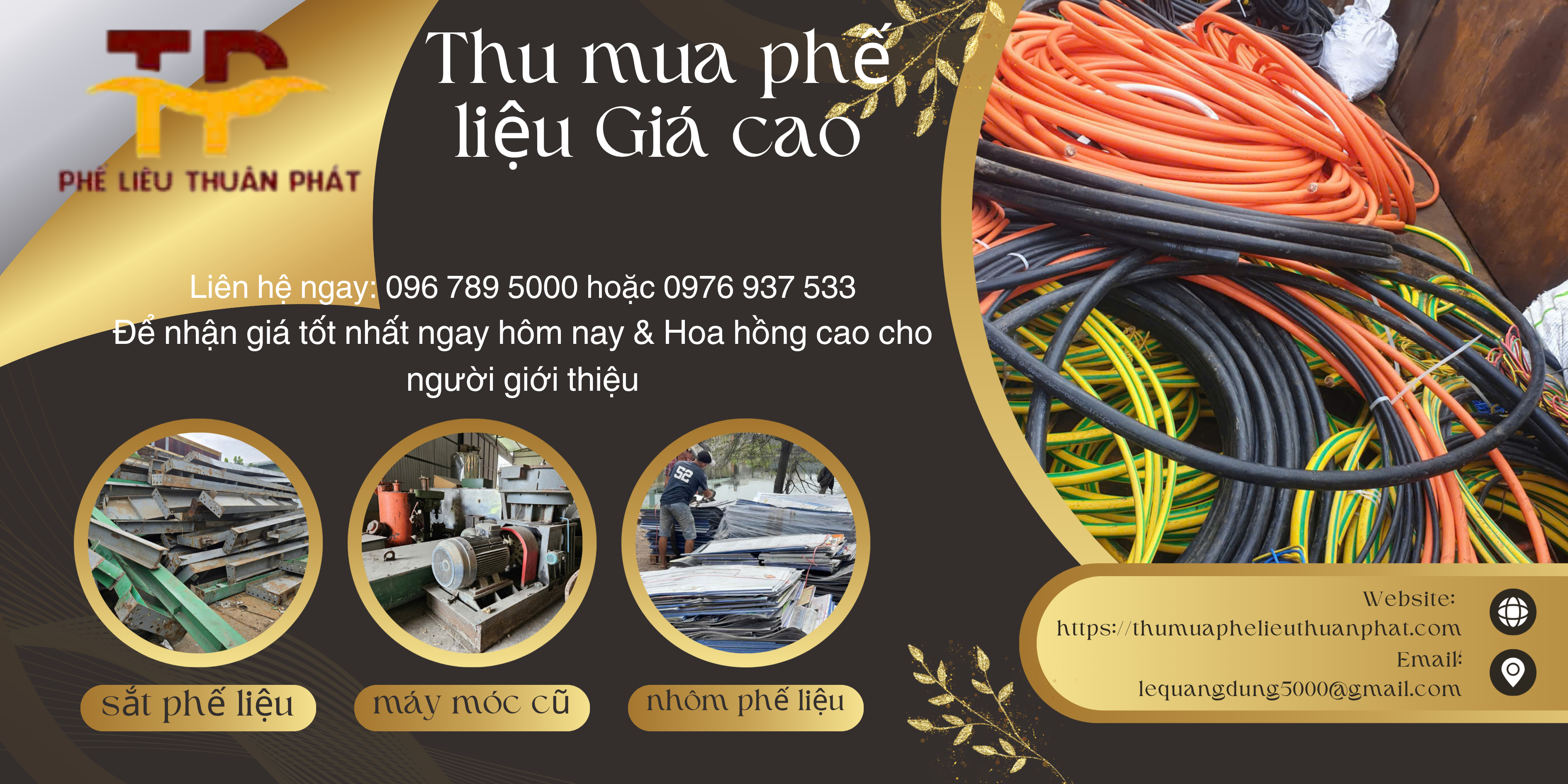 Thu mua dây cáp điện đồng giá cao