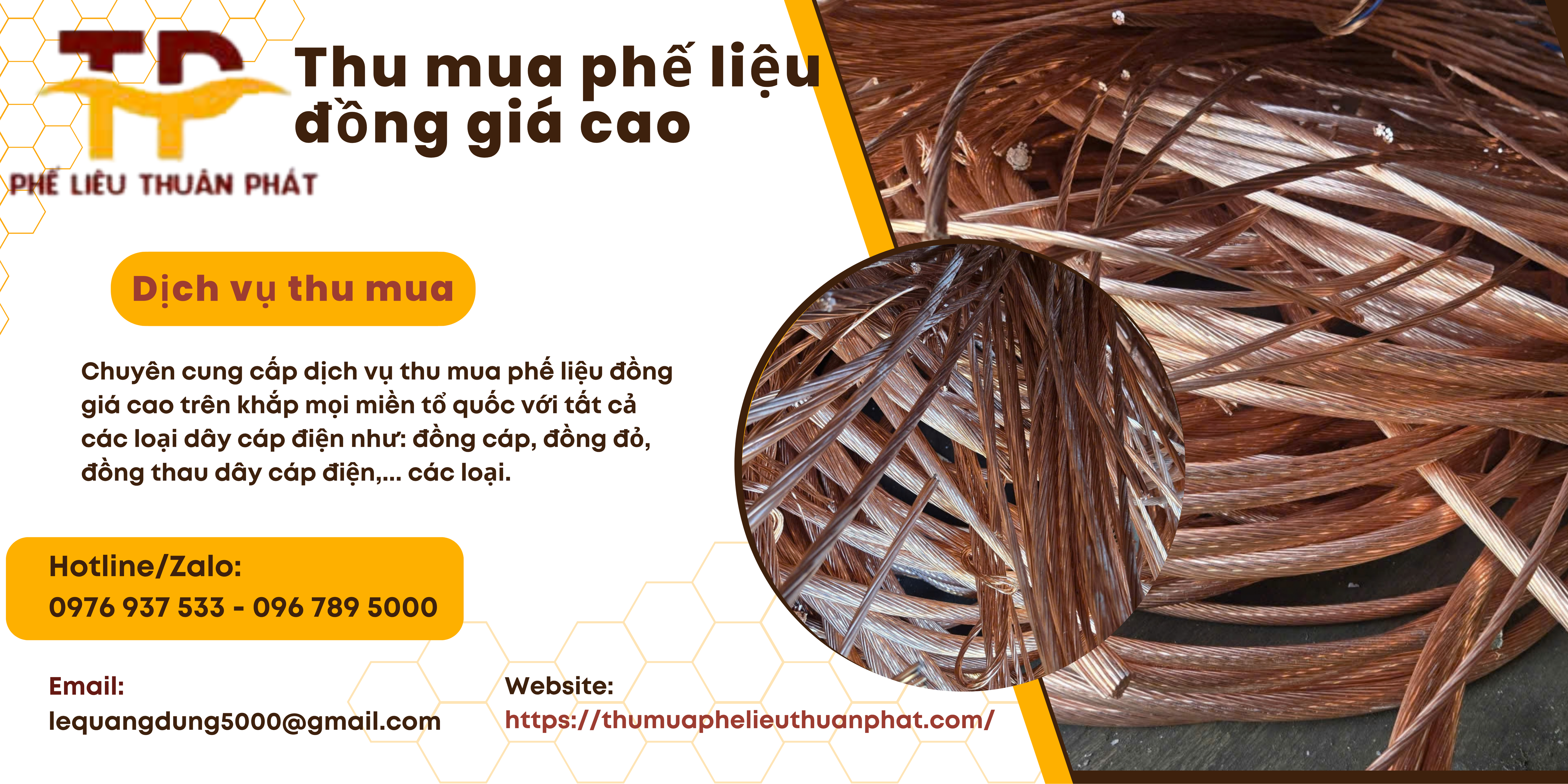 Thu mua đồng phế liệu giá cao