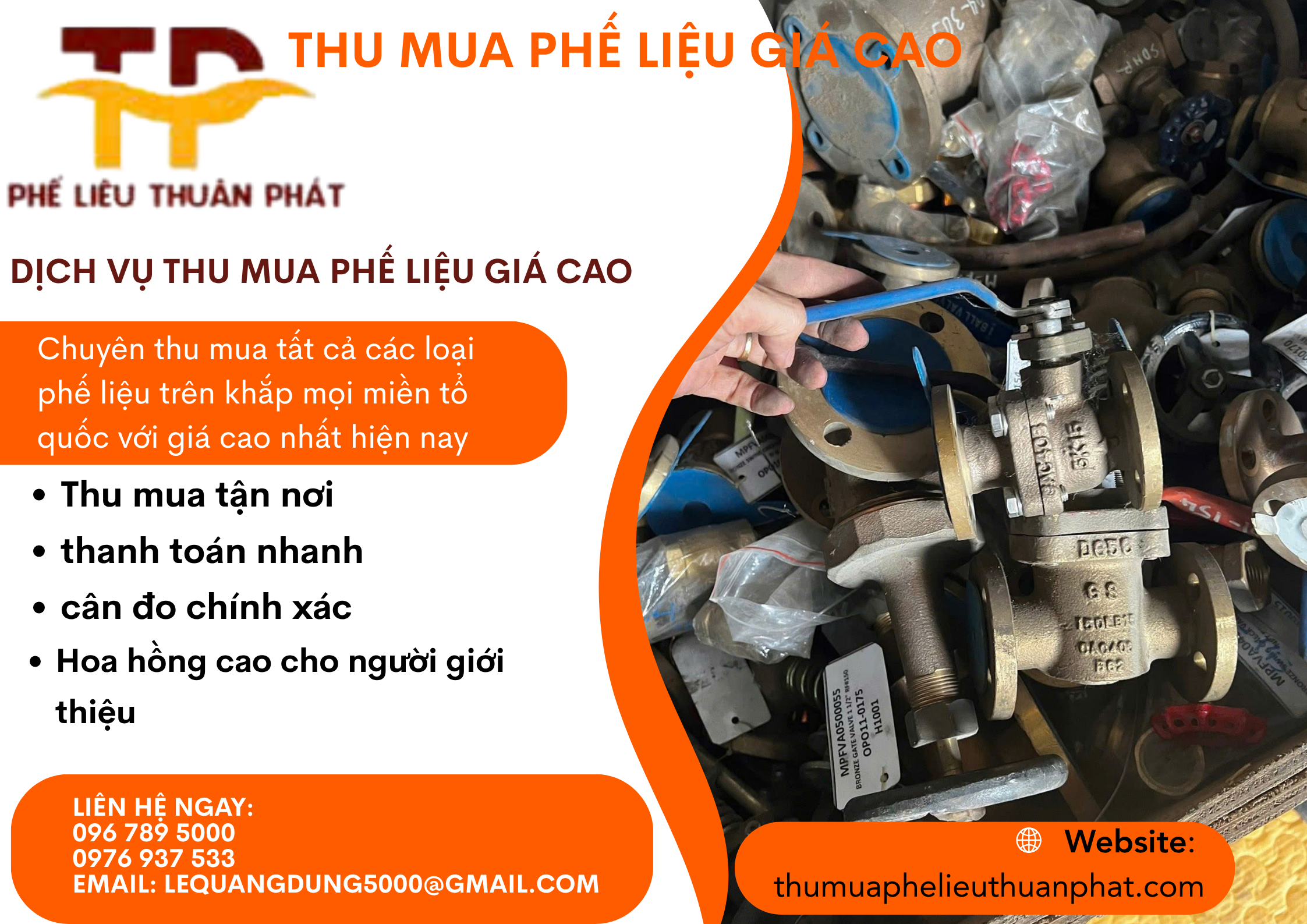 Thu mua phế liệu đồng giá cao