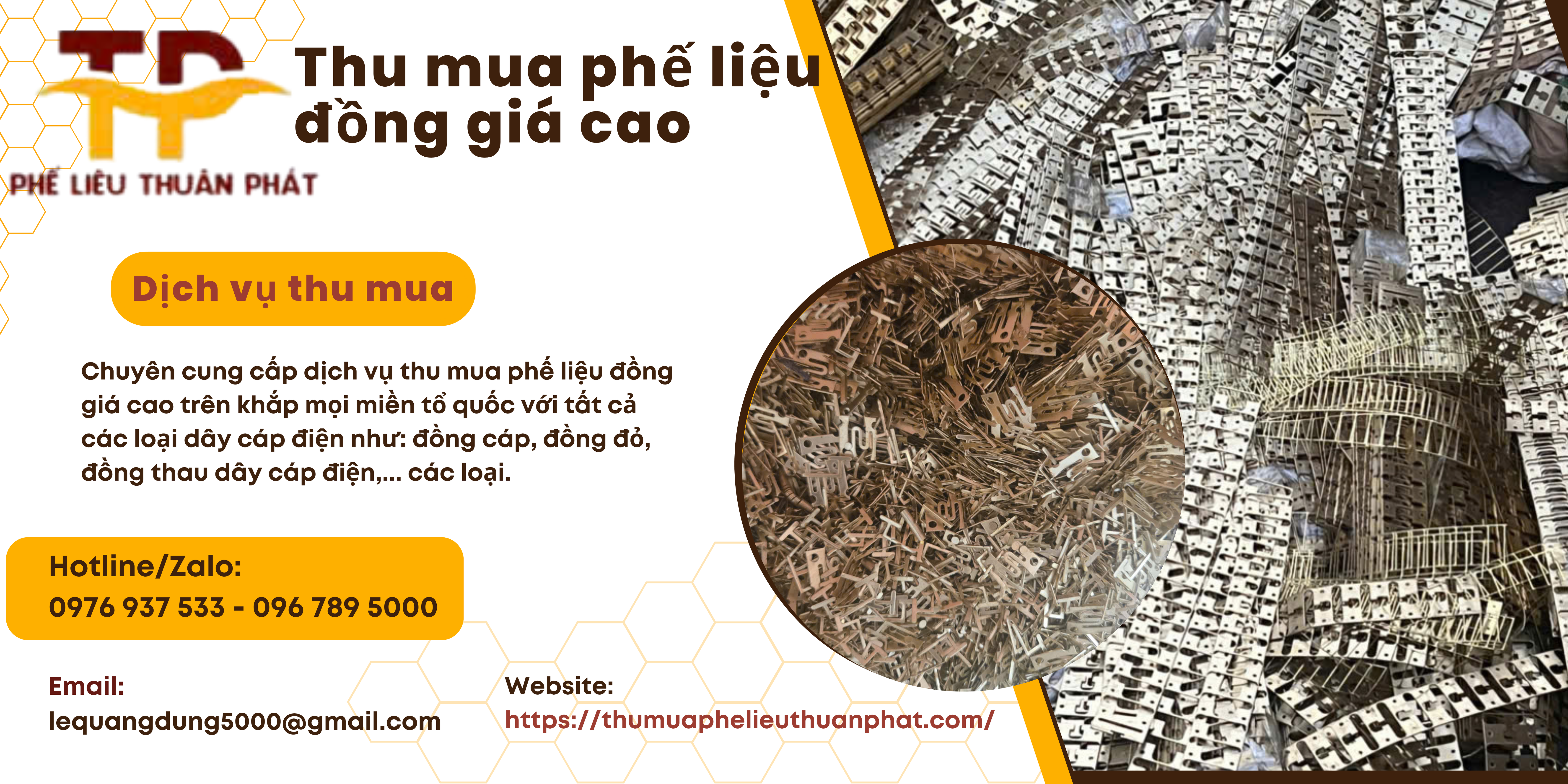 Thu mua đồng thau phế liệu
