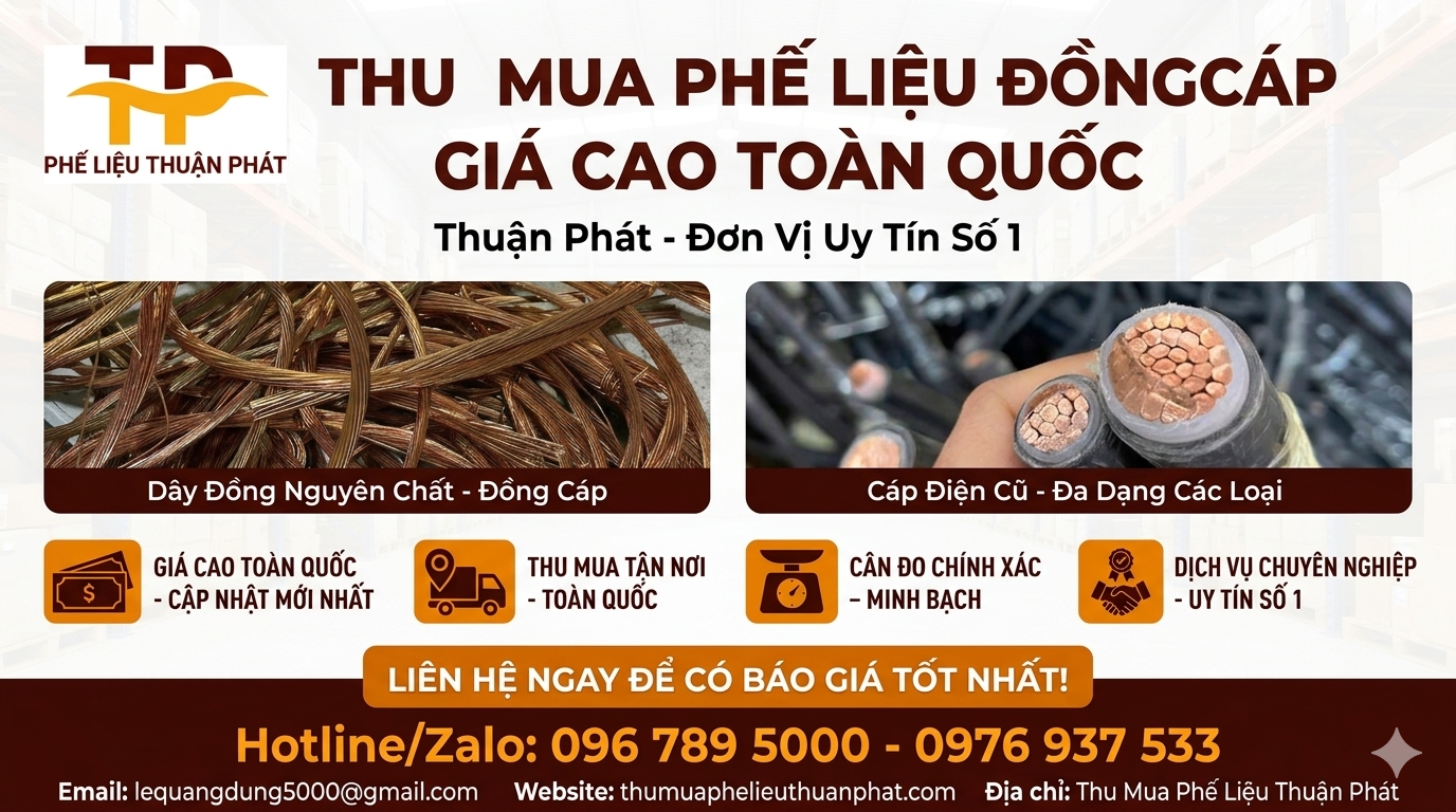 Thu mua phế liệu đồng