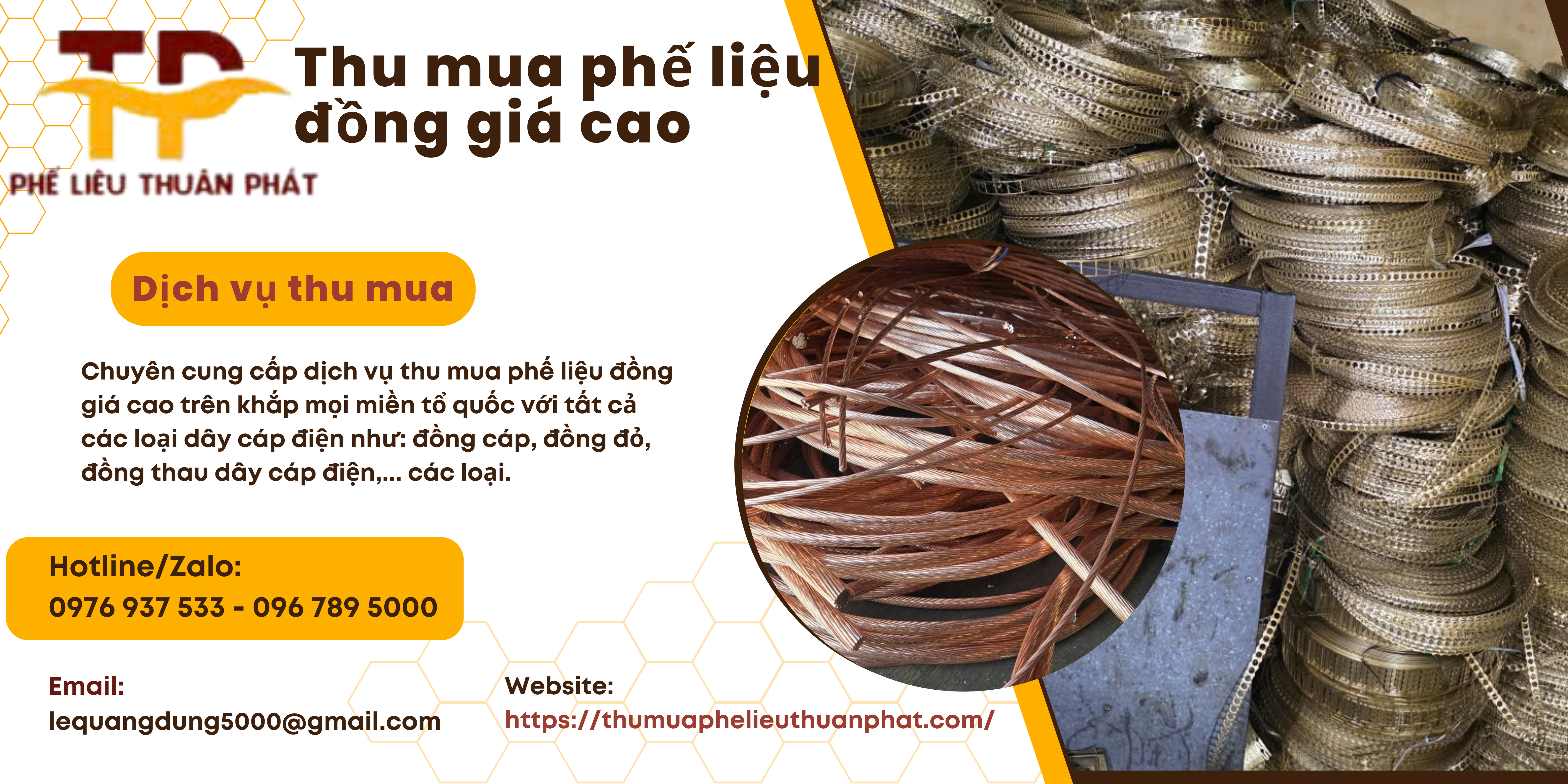 Thu Mua Phế Liệu Đồng Giá Cao Tại Miền Bắc - Uy Tín, Tận Nơi 24/7