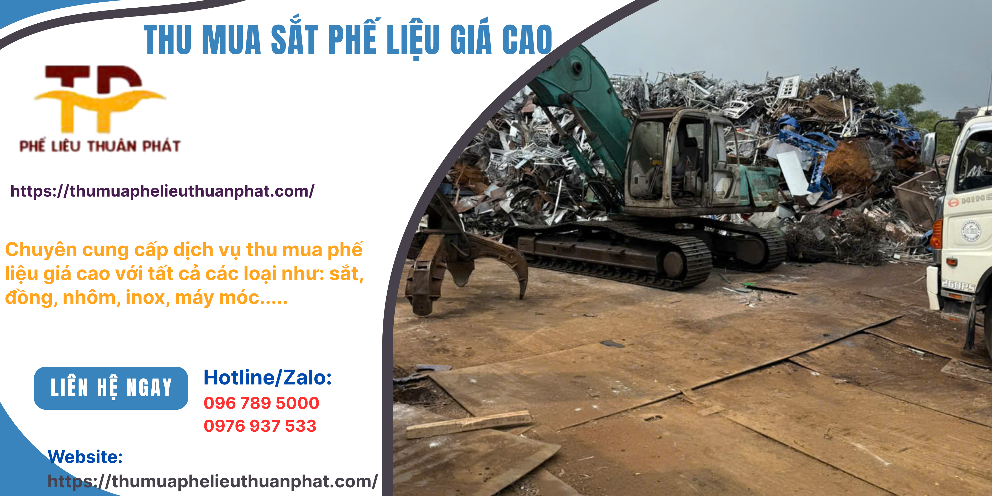 Thu mua sắt phế liệu giá cao