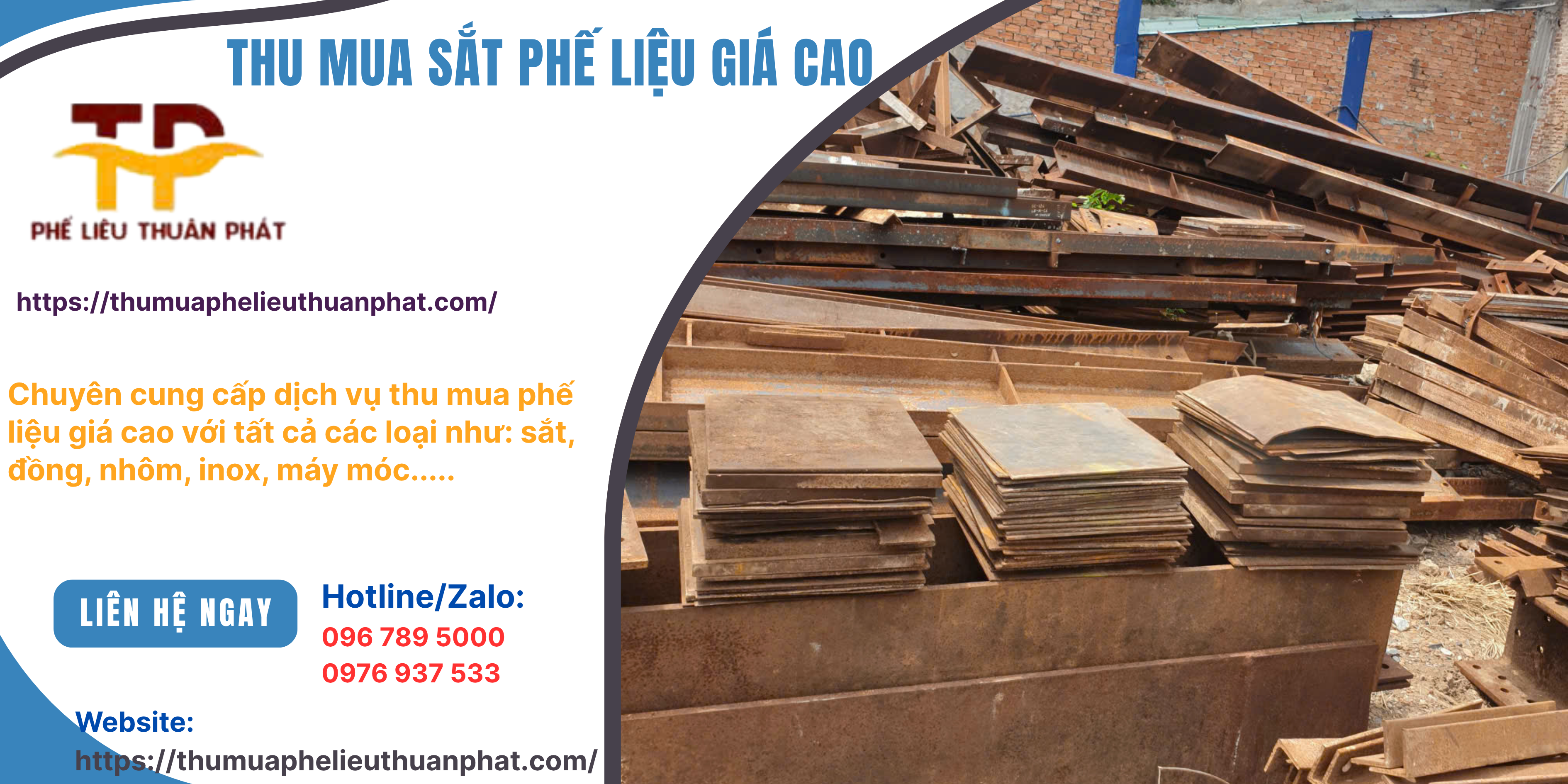 Thu mua sắt nhà xưởng